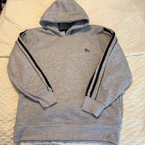 Cougar Sport Gray Black Hoodie Sweatshirt Youth Size 18/20 XXL? Side Pockets